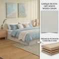 thumbnail image 5 of Zanmintaobo Full Size Lift up Storage Bed Frame, Headboard-Free Wood Platform,Whitewash Finish,Heavy Duty Slats, No Box Spring Needed,Rustic Off White, 5 of 12