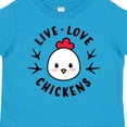 thumbnail image 4 of Inktastic Live Love Chickens Boys or Girls Toddler T-Shirt, 4 of 5