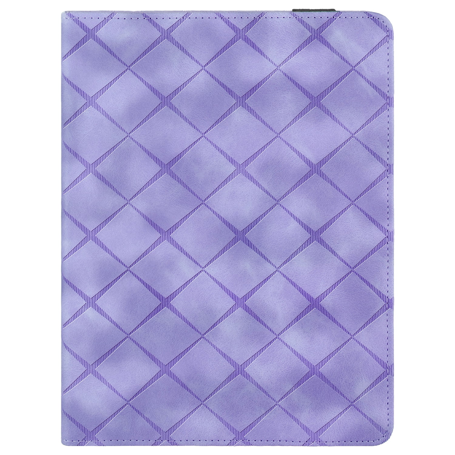 Decase for iPad A16 11th Generation Case 11 inch 2025 & iPad 10th Generation Cover 10.9" 2022 with Pencil Holder/Pockets,Auto Wake/Sleep,Folio Stand Embossed PU Leather Smart Wallet Shell,Purple