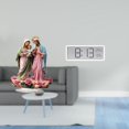 thumbnail image 2 of Decoración De Escritorio Acrílica DIY, Adorno De Mesa, Decoración Del Hogar Con Pantalla Grande, Temperatura Y Humedad Para Vacaciones, Oficina Y Dormitorio., 2 of 8