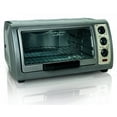 Hamilton Beach Easy Reach Oven with Convection, Silver (31126)