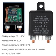 Supsupsiu Wireless Dual Remote Car Battery Disconnect Relay Master Kill Cut-off Switch 12V