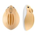thumbnail image 3 of Ratón inalámbrico en forma de hámster silencioso con receptor USB para niños, 3 of 5