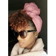 thumbnail image 5 of Hair Wrap for Black Women with Natural Hair Large Stretch Soft Edge Scarves for Braids Dreadlocks Headbands, 5 of 8