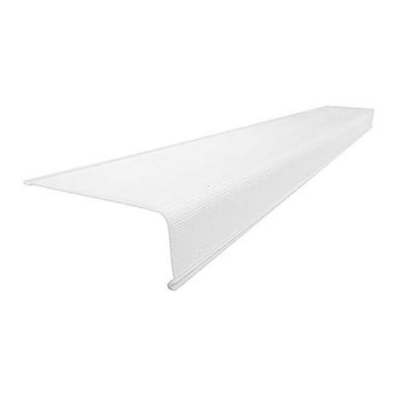 12" Lens Diffuser Under Cabinet Replacement Cover 2-3/4" x 1-1/8" x 12" Angled Edge