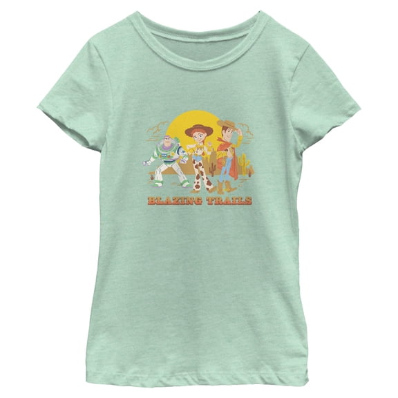Girls Toy Story 5 Blazing Trails T Shirt
