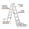 thumbnail image 2 of Truper ESTD-25 Escalera de tijera doble, tipo ll, 5 escalones, Truper, 2 of 3