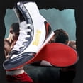 thumbnail image 5 of Men's and Women's Professional Boxing and Wrestling Shoes for All Seasons, High-Quality Handmade Combat Sneakers, Training Shoes for Youth in Schools, Mid-Top Shoes for Sanda and Combat Sports, 5 of 8