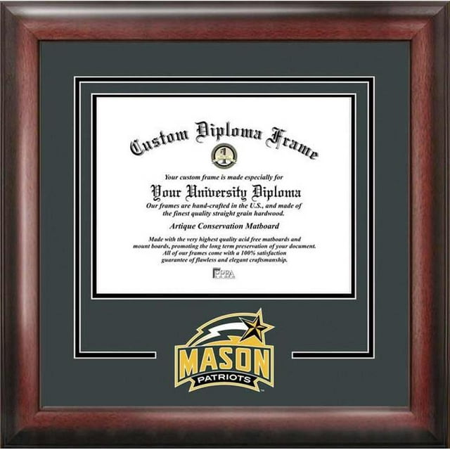 Campus Images VA997SD George Mason University Spirit Diploma Frame