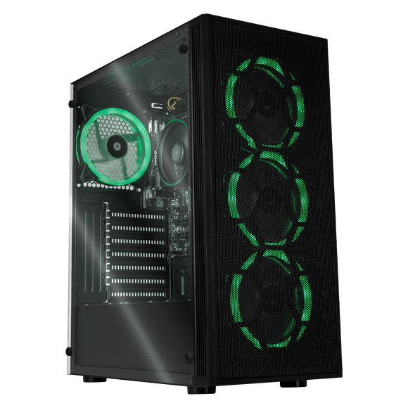 Xtreme PC Gaming AMD Radeon Vega Renoir Ryzen 5 5600G 16GB SSD 120GB 2TB WIFI Black Mesh