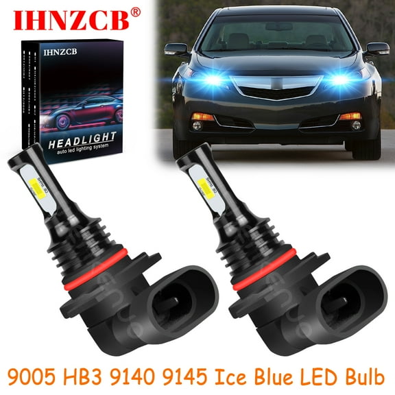 IHNZCB 9005 9140 9145 for Acura Tl 2007-2008 Ice Blue Led Daytime Running Light DRL Bulb,HKL,Y01