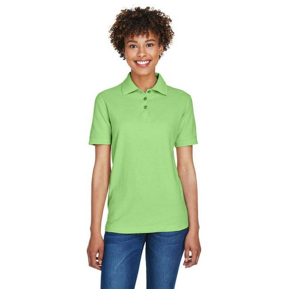 Ladies' Whisper Piqué Polo - APPLE - 2XL