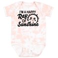 thumbnail image 3 of Inktastic Im a Happy Ray of Sunshine with Happy Sun Boys or Girls Baby Bodysuit, 3 of 5