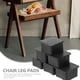 thumbnail image 3 of 20 protectores de patas de silla, protectores de suelo cuadrados, protectores de patas de silla cuadrados, 3 of 6