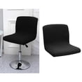 thumbnail image 3 of Counter Stool Pub Chair Covers Slipcover 92% Polyester 8% Spandex Stretch Removable Washable Dining Room Chair Covers , black, 3 of 8