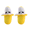 2Pcs Interactive Music Plush Toy A#6, variant on Interactive Plush Toys With Sounds for Music Lovers Desk Companion Gift for Friends Family Soft Texture D