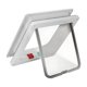 thumbnail image 5 of Puerta para mascotas, puerta para gatos, perros pequeños, resistente a la intemperie, fácil de instalar, solapa transparente para mascotas SG, 5 of 9