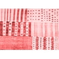 thumbnail image 1 of Ahgly Company Indoor Rectangle Patchwork Red Transitional Area Rugs, 7' x 9', 1 of 4