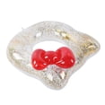 thumbnail image 2 of Anillo de tubo de natación para gato con lazo rojo de lentejuelas, anillos salvavidas para axila, círculo flotante para niña y bebé, forma bonita de 70cm YUNYI BRAND  Deportes, 2 of 8