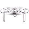 thumbnail image 1 of Qucyy Autocuiseur en Acier Inoxydable Robuste, Grille de Cuisson, Support de Cuisson Multifonction en Acier Inoxydable comme Montré sur Photo 23cm, 1 of 5