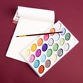 thumbnail image 6 of Royal & Langnickel Essentials™ 26pc Pearlescent Watercolor Painting Art Set, 6 of 8