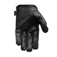 thumbnail image 6 of First Mfg Co - Clutch - Men's Motorcycle Biker Riding Black Leather Gloves - Large - Stretch Polyester, 6 of 7