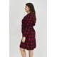 thumbnail image 2 of Vestido de cuadros Roman Fashion Rojo 40, 2 of 7
