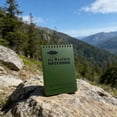 thumbnail image 5 of PVC Pocket Rainproof Notepad, Waterproof All-Weather Notebook, Outdoor Camping Hiking Paper Pad with Protective Cover, Green, 5 of 9