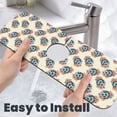 thumbnail image 6 of Pofeuu 70s Disco Ball Print Splash Guard for Sink Faucet Sink Gadgets-Splash Guard Behind Faucet Drip Catcher for Kitchen, Bathroom,Sink Mat, 6 of 7