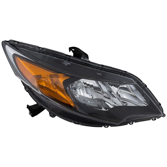 Headlight Compatible with HONDA CIVIC 2014-2015 RH Assembly Halogen Coupe - CAPA