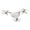 B, variant on ICQOVD Orange Halloween Lights 3-Head Ceiling Fan with LED Light,Modern Chandelier with 3-Color Dimmable Lighting,Quiet Air Circulator with Remote Control for Bedroom & Living Room