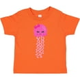 thumbnail image 3 of Inktastic Cute Jellyfish, Little Jellyfish, Pink Jellyfish Girls Toddler T-Shirt, 3 of 5
