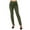 Army Green #4, variant on Women's Dress Pant Stretch Uniform Work Skinny Chino Pants Ladies Low Rise Lounge Business Office Leggings Trousers Black XL