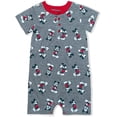 thumbnail image 4 of Disney Boy's Mickey Mouse Baby Shorts, Tee and Romper Toddler Clothes Set, 4 of 4