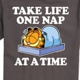 thumbnail image 3 of Garfield - Take Life One Nap - Men's Short Sleeve Graphic T-Shirt, 3 of 5