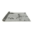 thumbnail image 2 of Ahgly Company Indoor Round Abstract Gray Modern Area Rugs, 7' Round, 2 of 4