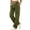 11# Army Green, variant on Cargo Pants for Women Wide Leg High Waist Y2K Parachute Pants with Pockets Fall 2026 Plus Size Hiking Track Outfits Dark Gray S