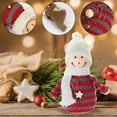 thumbnail image 3 of WWW Christmas Plush Figurines, 2pcs Christmas Decoration Mini Plush Cute Doll Christmas Tree Table Fireplace Decor Hanging for Christmas Office Home Decor and Kids Gift, 3 of 11