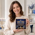thumbnail image 4 of Plumora Hanukkah Star of David Menorah Design Diamond Painting Kit for Adults, DIY Holiday Wall Art Craft, Gift for Jewish Celebrations Home Art, 4 of 4