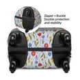 thumbnail image 3 of Bingfone Tulips Flowers Luggage Cover Washable Suitcase Cover Protector Anti-scratch Suitcase cover Fits 18-32 Inch Luggage, 3 of 8