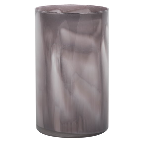 Vickerman 10" Black Cylinder Glass Container