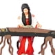thumbnail image 4 of Simulación 1/64 Jugadores de instrumentos chinos Sunnimix Guzheng Blanco Rojo, 4 of 8