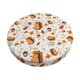 thumbnail image 1 of Balery Squirrel Fundas de asiento para taburete de bar redondo de tela de terciopelo ajustables que protegen de arañazos y manchas para sillas de 14 a 17 pulgadas.-14 inch, 1 of 7
