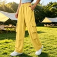 thumbnail image 2 of Khunlpohl Women's Cargo Pants Quick Dry Hiking Outdoor Trousers with Multiple Pockets Loose Fashion Casual Athletic Pants, 2 of 6