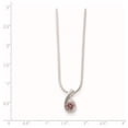 thumbnail image 5 of 925 Sterling Silver Pink Cubic Zirconia Pendant, 5 of 5
