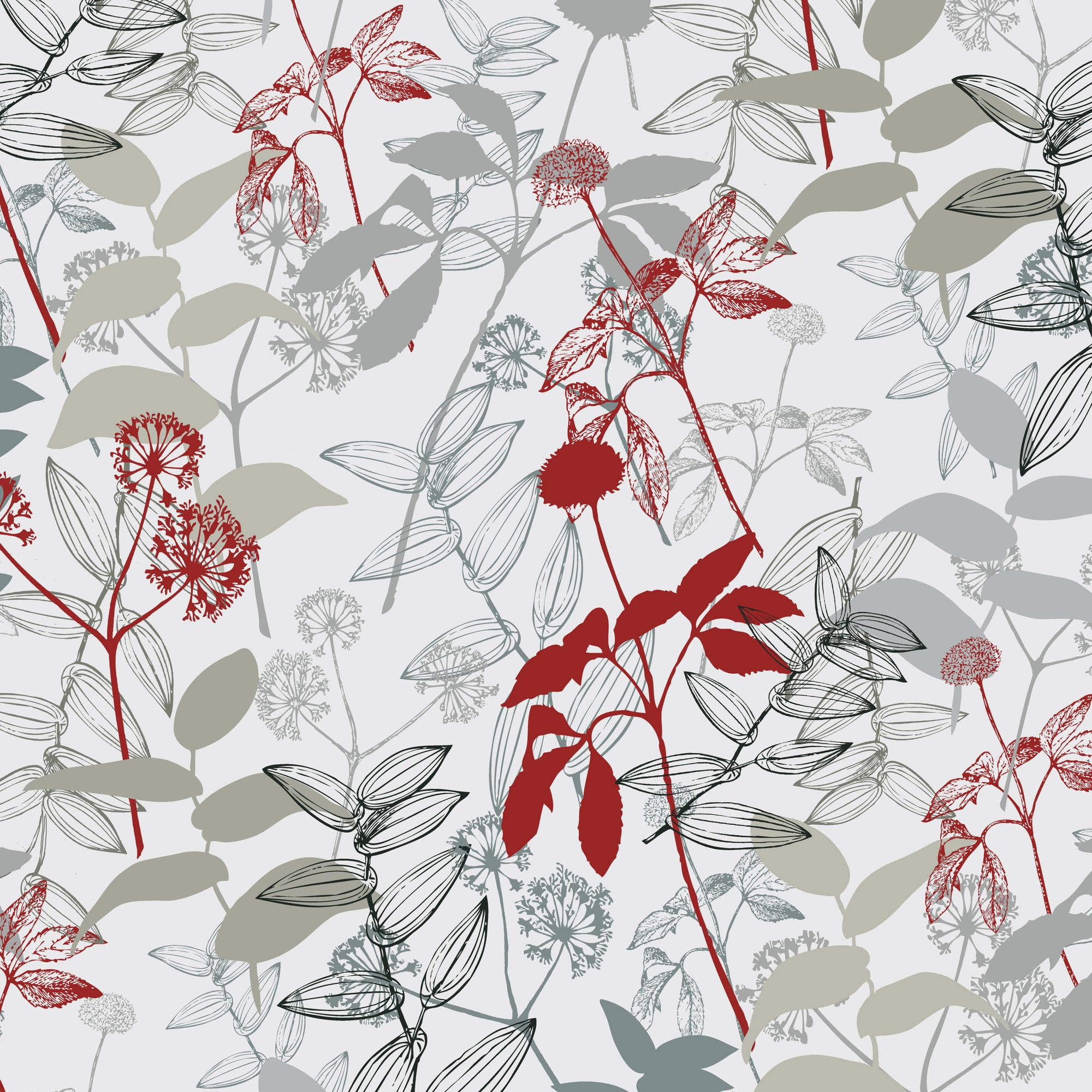 Waverly Inspirations Cotton 44" Botanical Onyx Color Sewing Fabric by