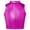 Rose Red, variant on Alvivi Kids Girls Metallic Sleeveless Turtleneck Tops Gymnastics Workout Tank Vest 8-16 Rose Red 14