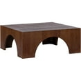 thumbnail image 5 of Meridian Furniture Arch Brown Coffee Table, 5 of 6