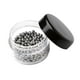 thumbnail image 2 of Perlas de limpieza para decantadores, accesorios de barra, kit de limpieza de cristalería reutilizable, bolas de de acero inoxidable para jarrones de 4 milímetros, 2 of 8