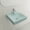 Blue, variant on BOCCHI 1076-001-0126 Scala Arch 19 Wall-Mounted Fireclay Sink In White
